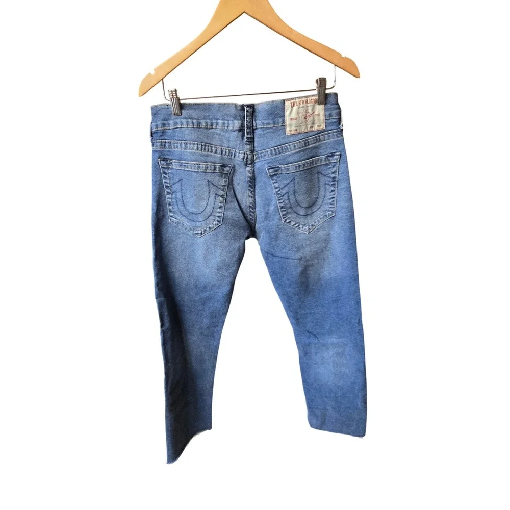 True Religion Jeans Ricky‎ Relaxed Straight 30x30 Raw Hem